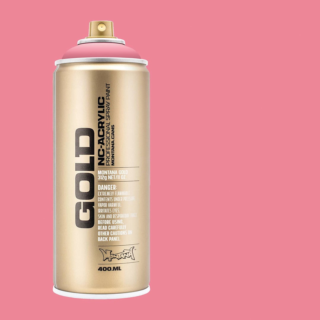 Open in modal - Montana Gold Acrylic Professional Spray Paint - Bazooka Joe, 400 ml (Spray can with color swatch)