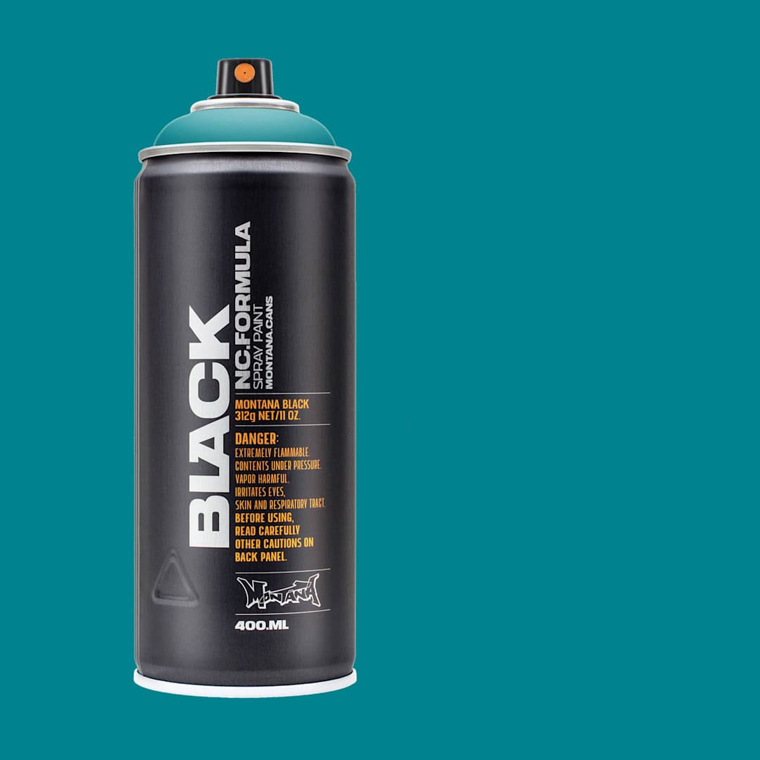 Open in modal - Montana Black Spray Paint - Mermaid, 400 ml can with swatch