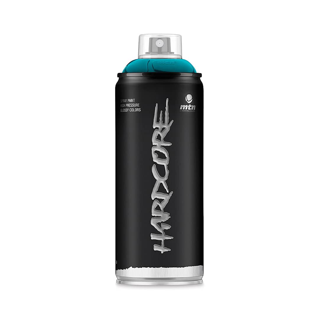 Open in modal - MTN Hardcore 2 Spray Paint  - Christiania Blue, 400 ml can