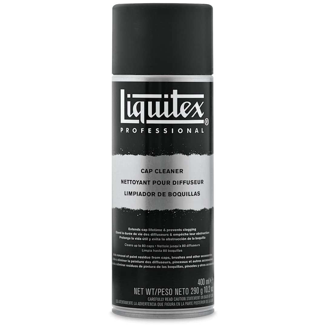 Open in modal - Liquitex Professional Spray Cap Cleaner - Front view of 10.2 oz can
