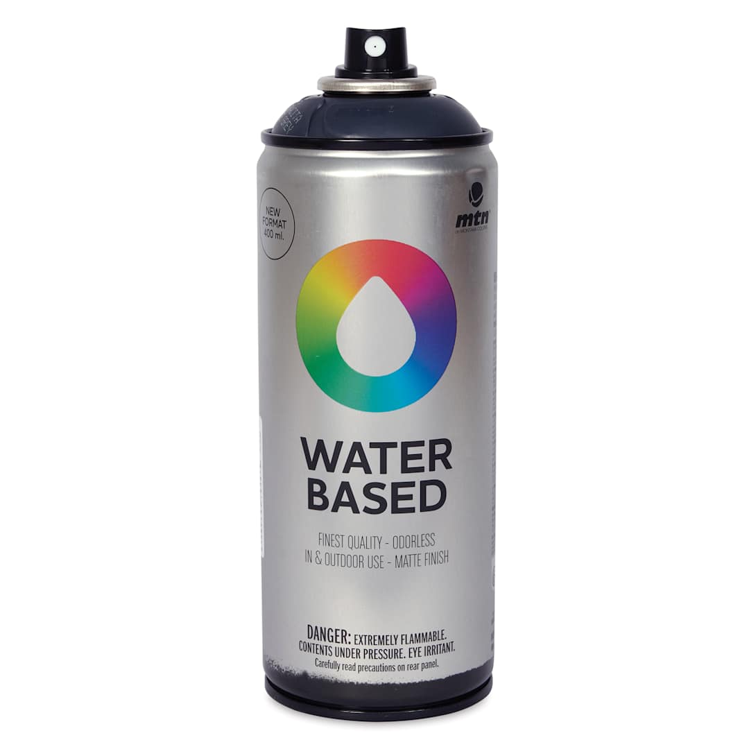 Open in modal - MTN Water Based Spray Paint - Anthracite Grey, 400 ml Can