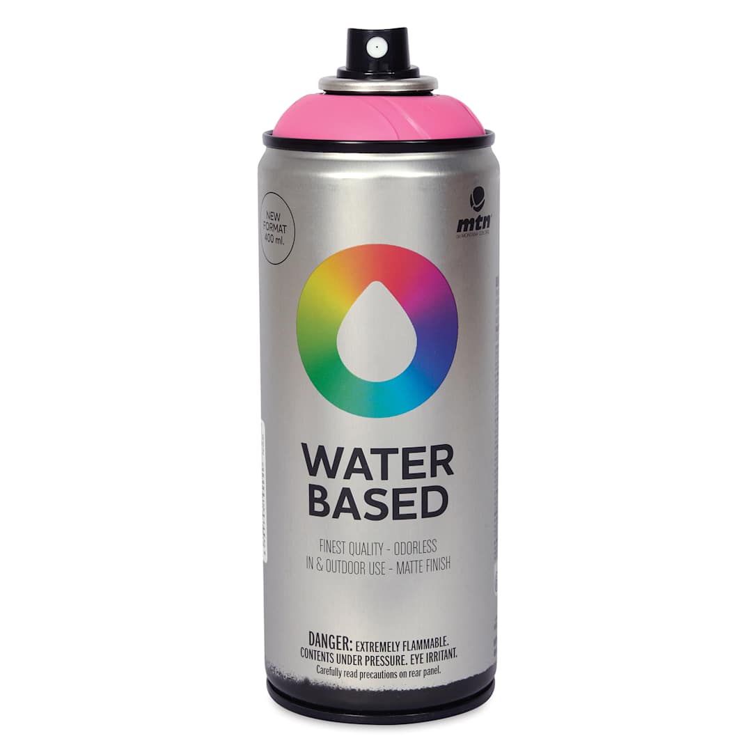 Open in modal - MTN Water Based Spray Paint - Love Pink, 400 ml Can