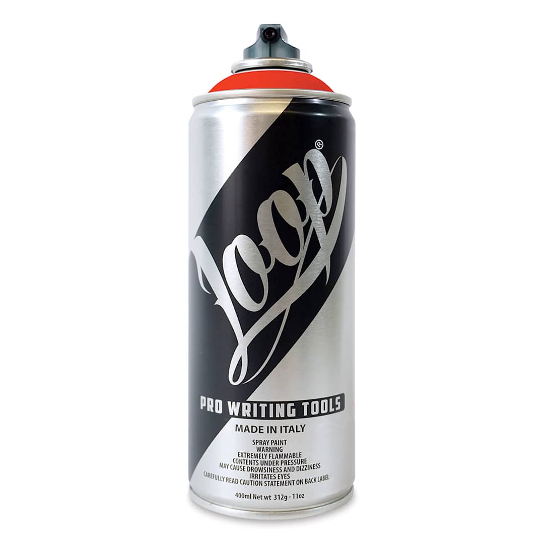 Open in modal - Loop Colors Spray Paint - Fluo Red, LP412, 400 ml