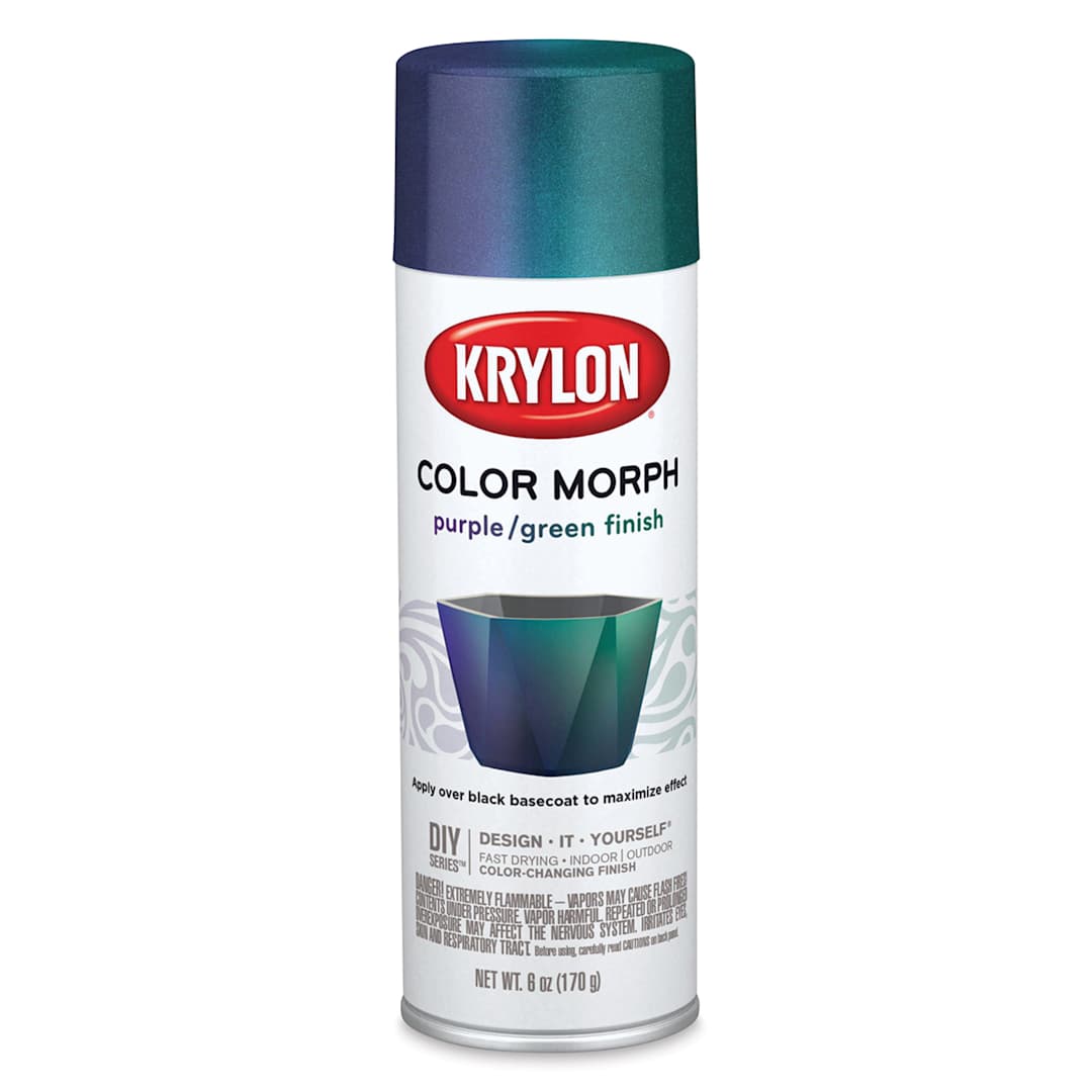 Open in modal - Krylon Color Morph Spray Paint - Purple/Green, 6 oz