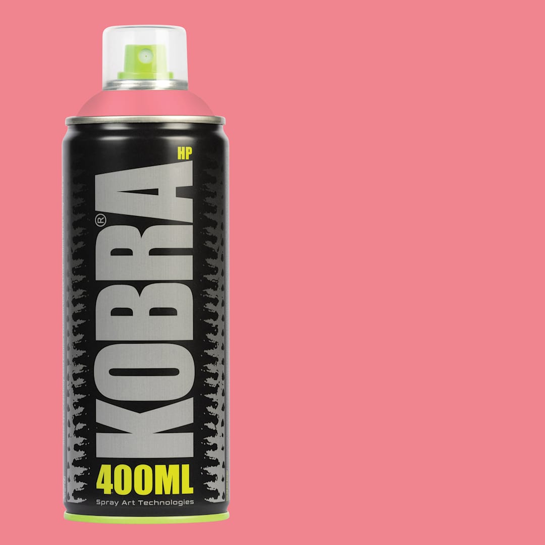 Open in modal - Kobra High Pressure Spray Paint - Amanita, 400 ml can and swatch