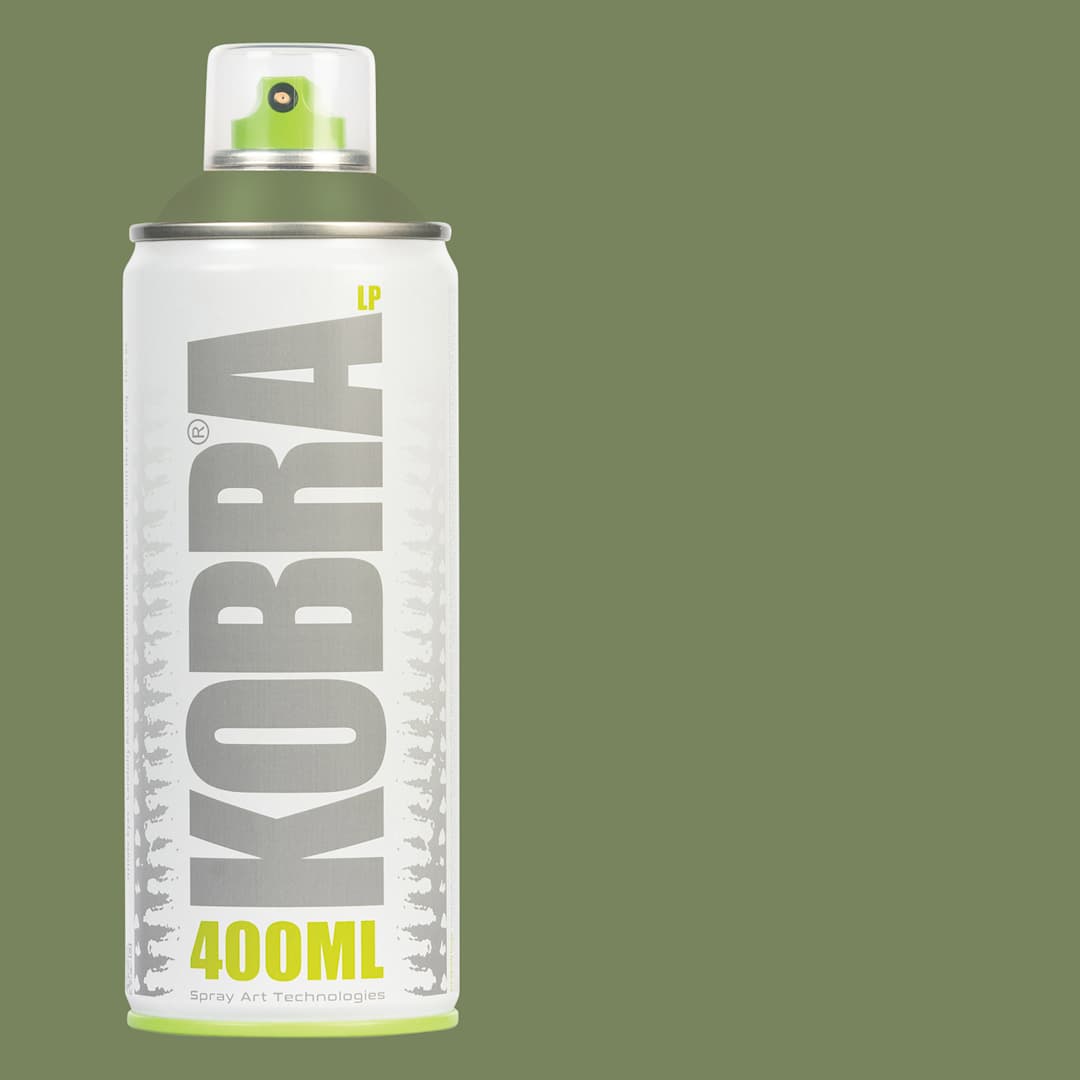 Open in modal - Kobra Low Pressure Spray Paint - Camuflage, 400 ml, Can with swatch