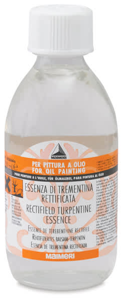 Open in modal - Maimeri Turpentine Essense - Front of 250 ml Bottle
