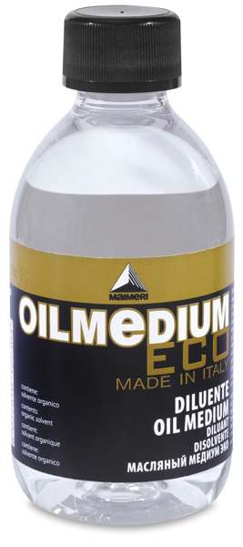 Open in modal - Eco Oil Medium - Front of 250 ml Bottle