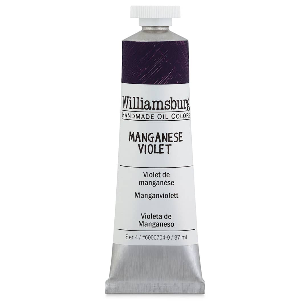 Open in modal - Williamsburg Handmade Oil Paint - Manganese Violet, 37 ml tube