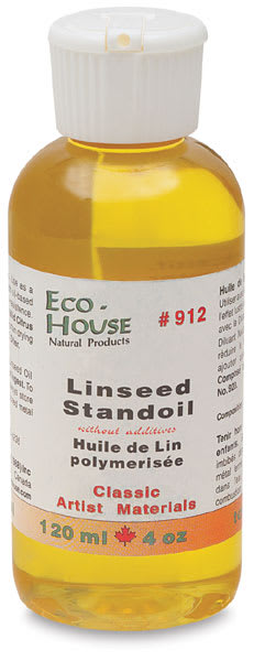 Open in modal - Eco-House Oil Mediums - Linseed Stand Oil 4 oz 