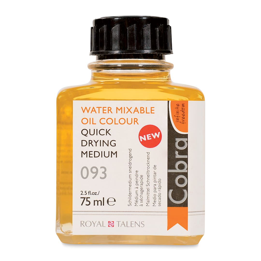 Open in modal - Cobra Water Mixable Oil Colour Quick Dry Medium - 75 ml, Bottle