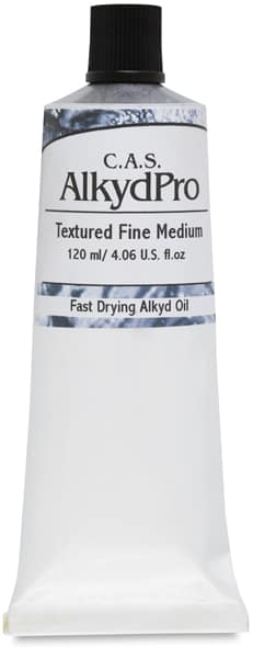 Open in modal - CAS AlkydPro Mediums - 120 ml tube of Fine Textured medium  upright
