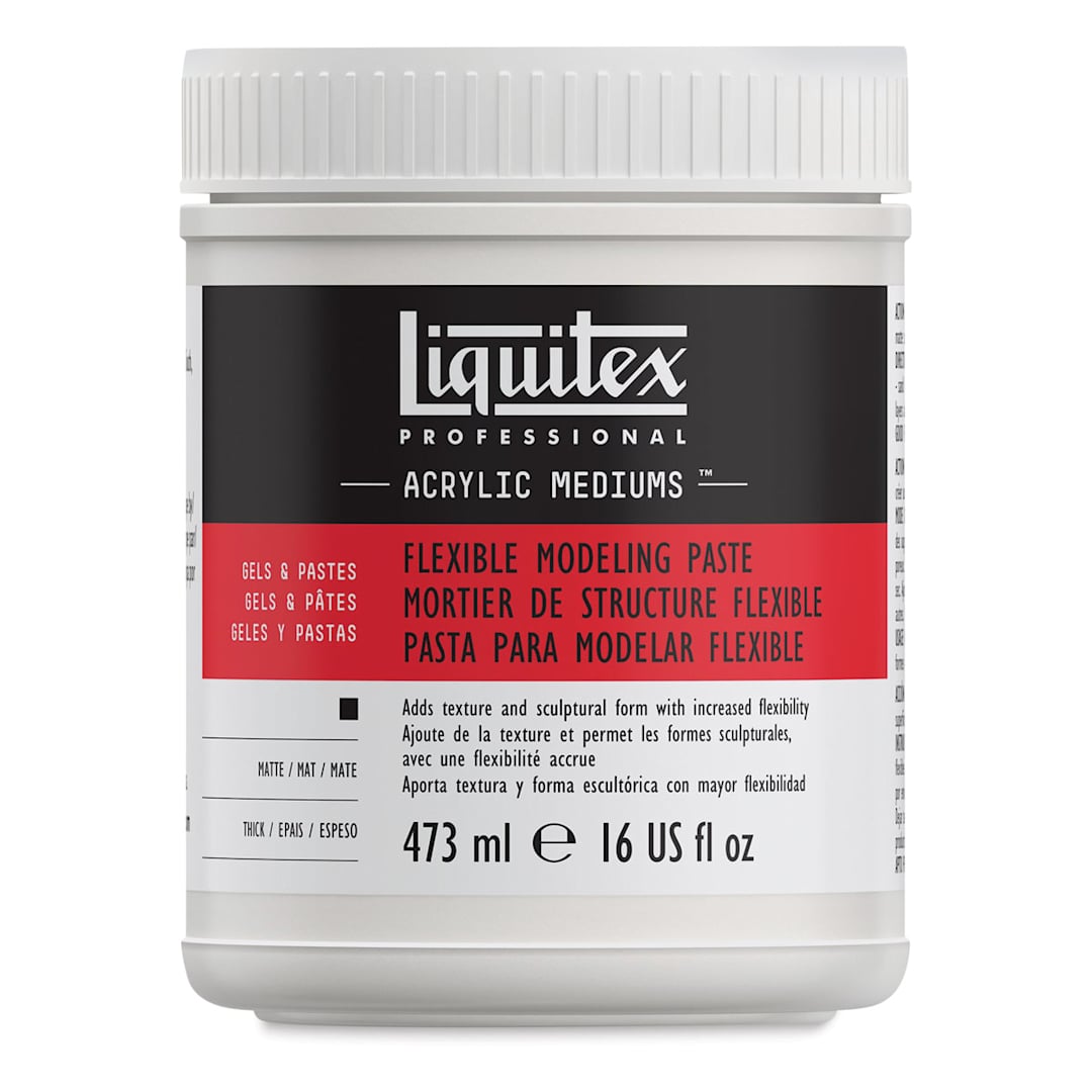 Open in modal - Liquitex Medium - Flexible Modeling Paste - 16 oz jar