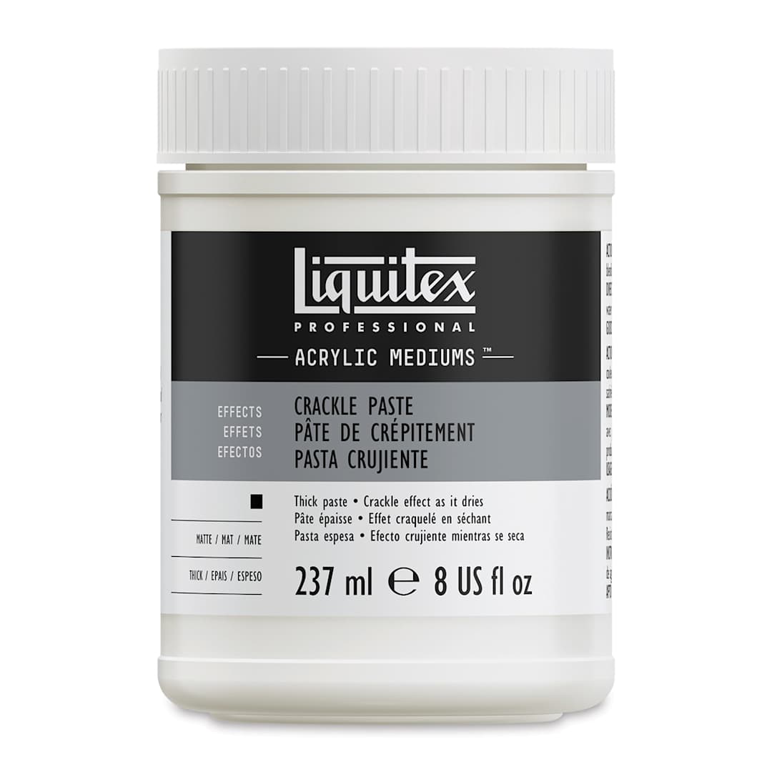 Open in modal - Liquitex Effects Acrylic Crackle Paste - 237 ml, Jar