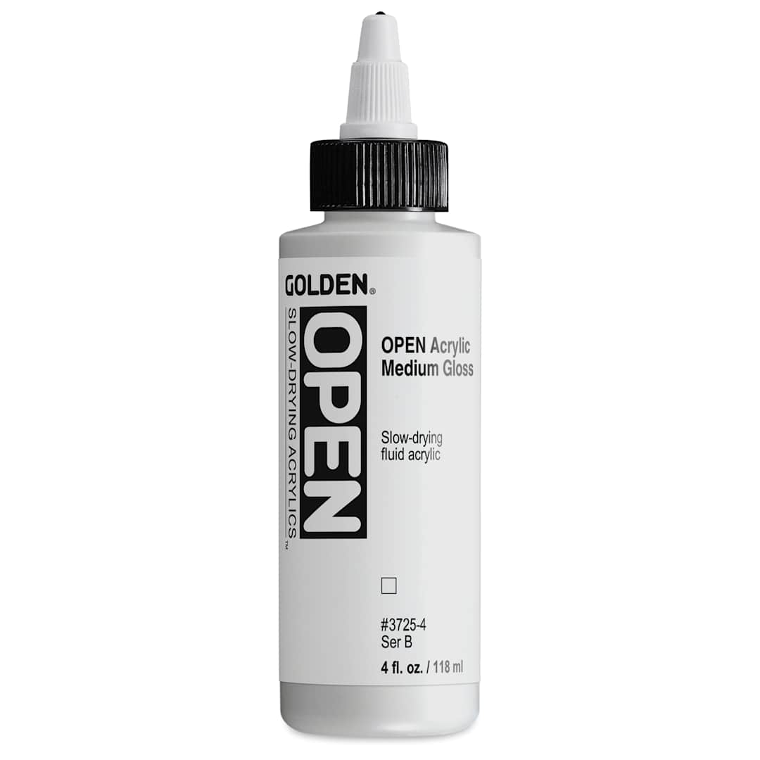 Open in modal - Golden Open Acrylic Medium - Gloss, 4 oz jar