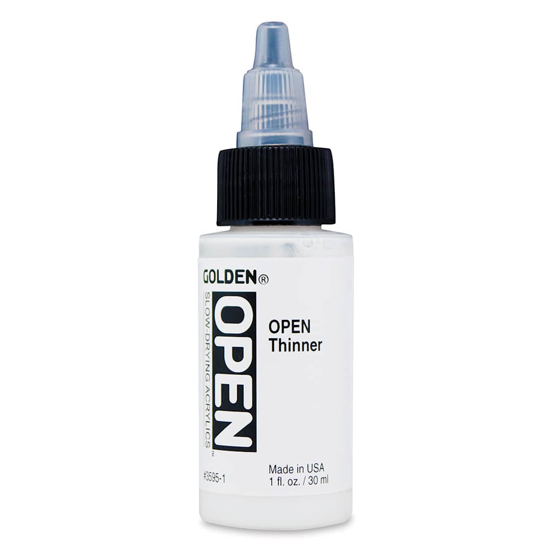 Open in modal - Golden Open Acrylic Thinner - 1 oz bottle