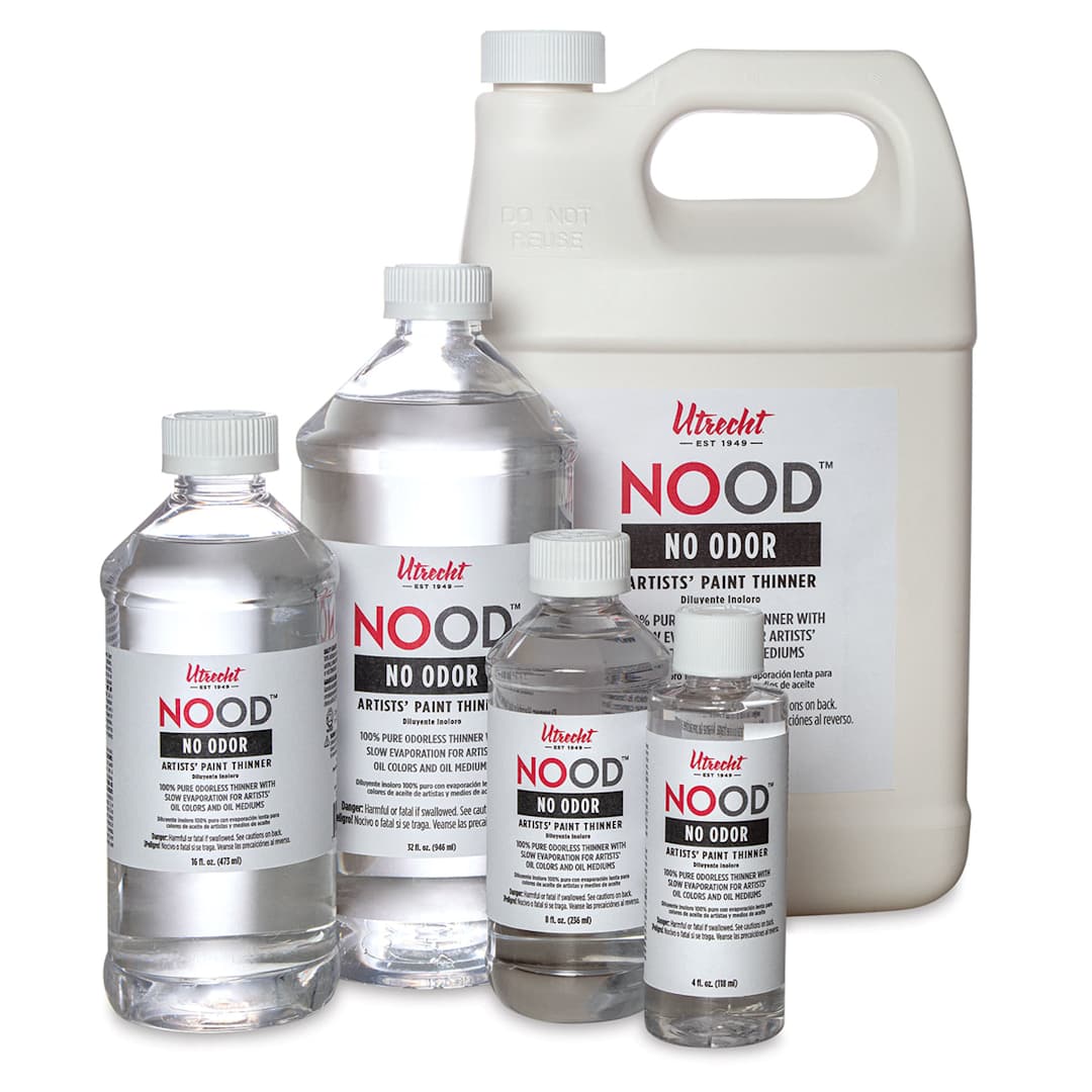 Open in modal - Utrecht NOOD Odorless Paint Thinner (Assorted sized bottles)