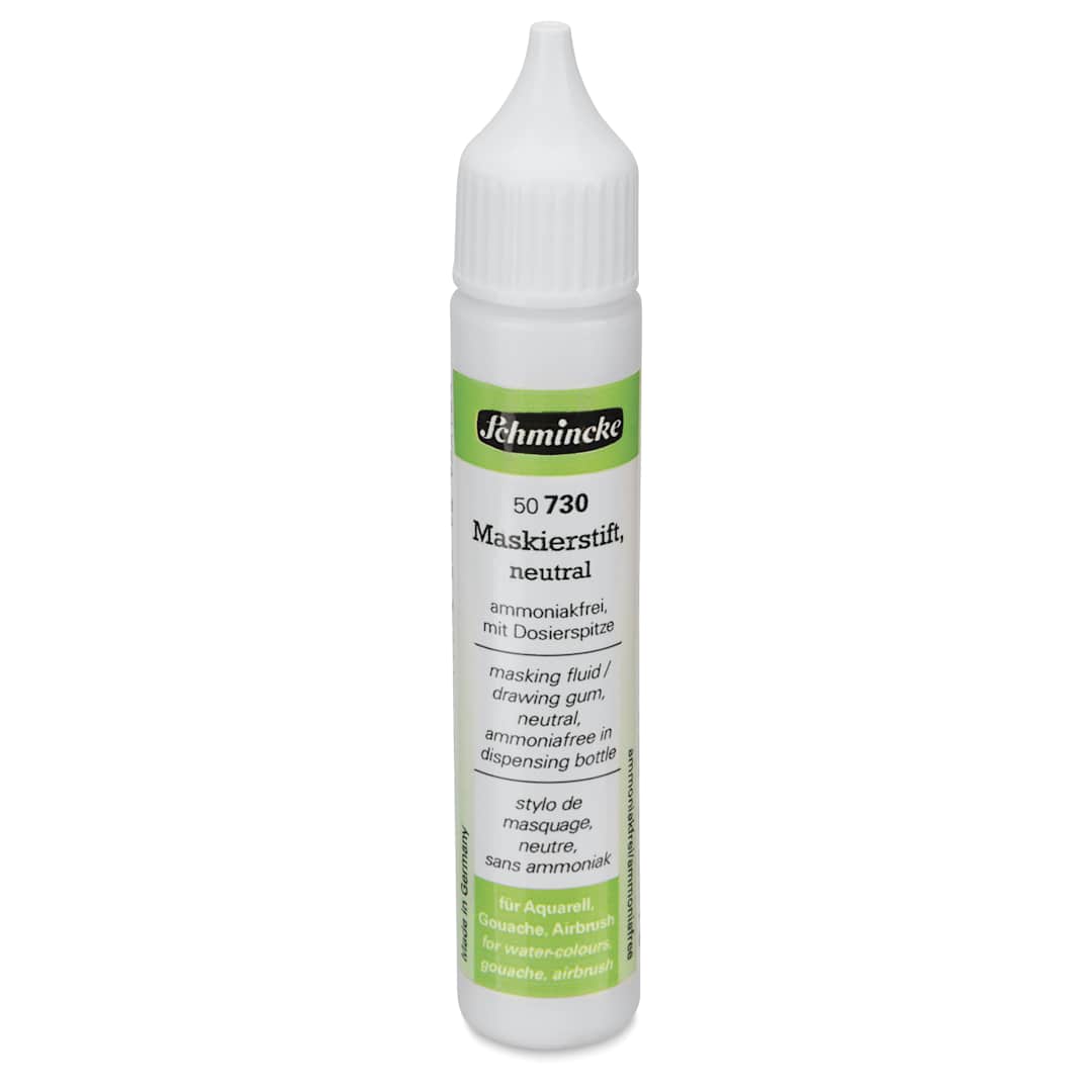 Open in modal - Schmincke Aqua Masking Fluid - Colorless, 25 ml Bottle