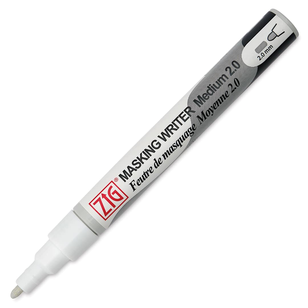 Open in modal - Kuretake Zig Masking Writer - Medium, cap off
