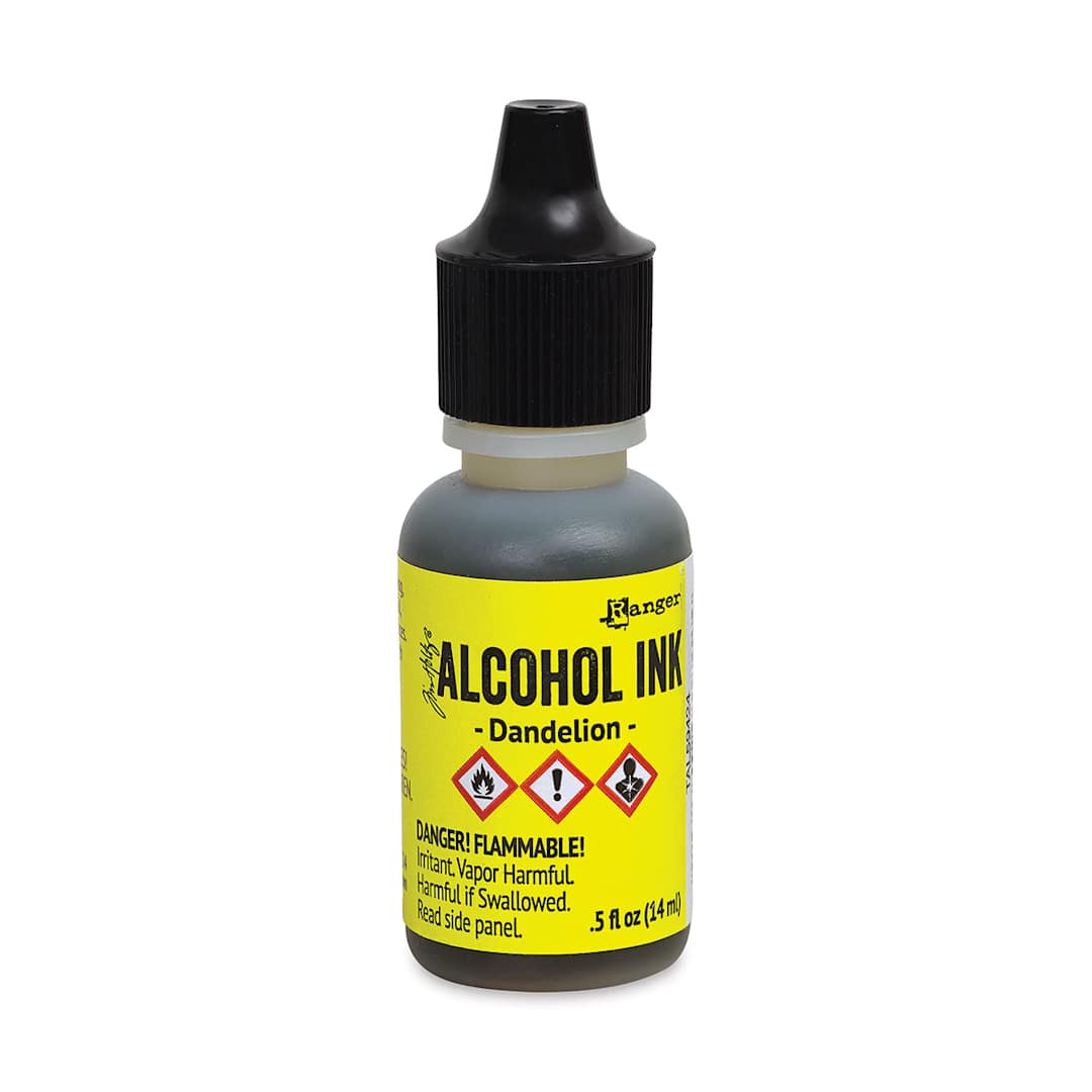Open in modal - Ranger Tim Holtz Alcohol Ink - Dandelion, 0.5 oz