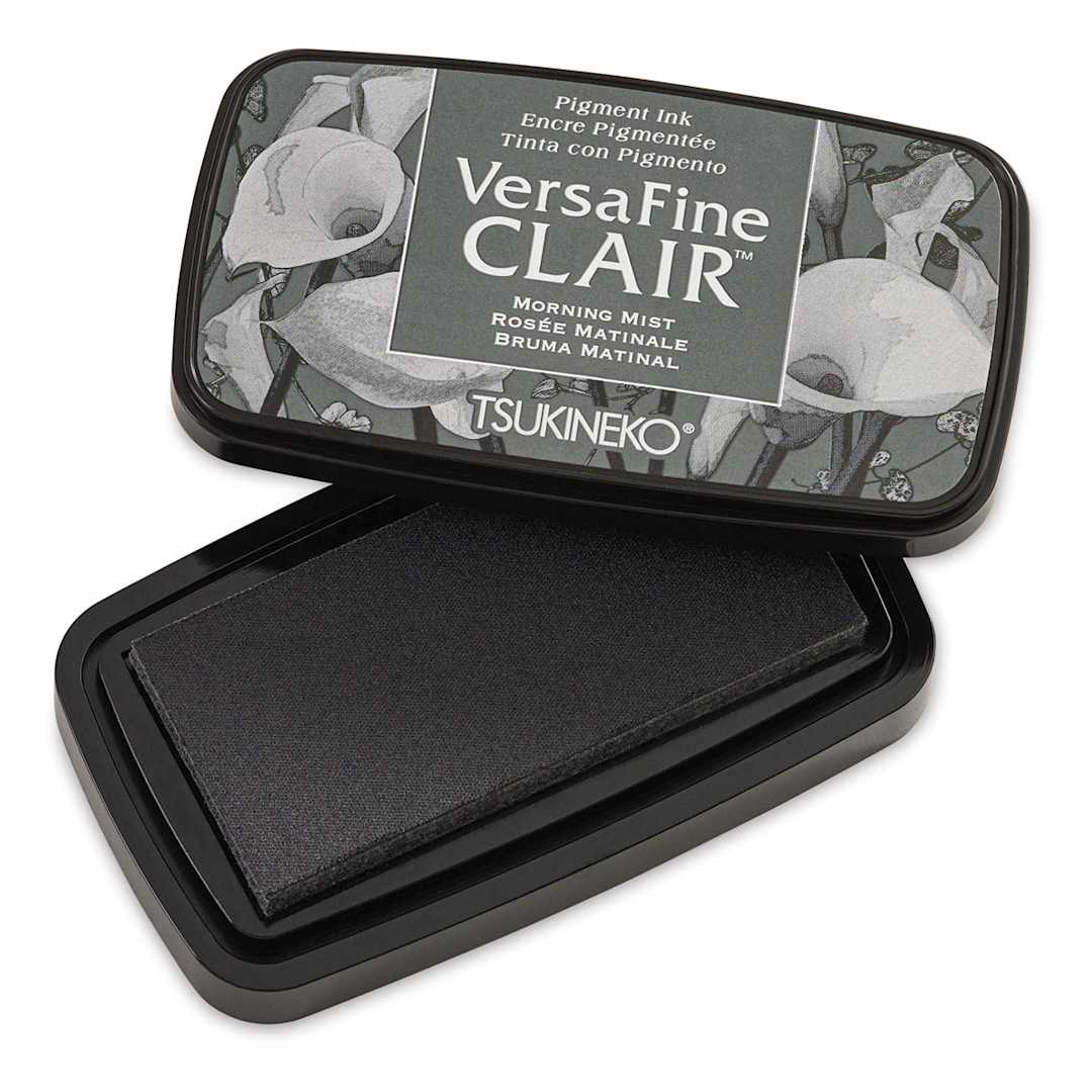 Open in modal - VersaFine Clair Ink Pad - Morning Mist with lid off