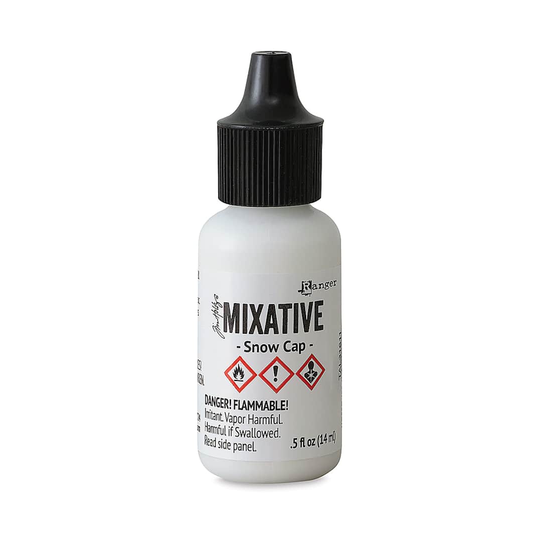 Open in modal - Ranger Tim Holtz Alcohol Ink - Snow Cap, 0.5 oz