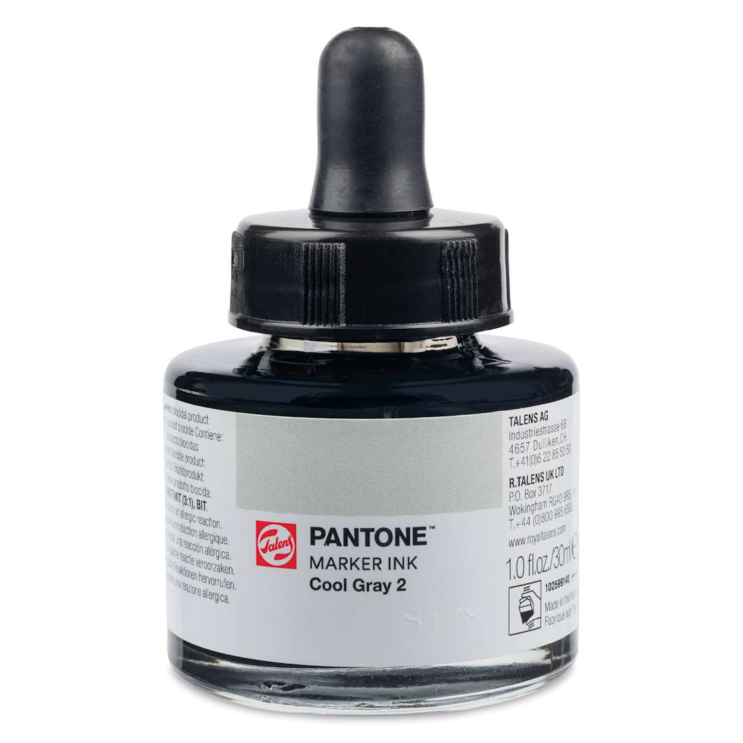 Open in modal - Talens Pantone Marker Ink Refill - Cool Gray 2, 30 ml