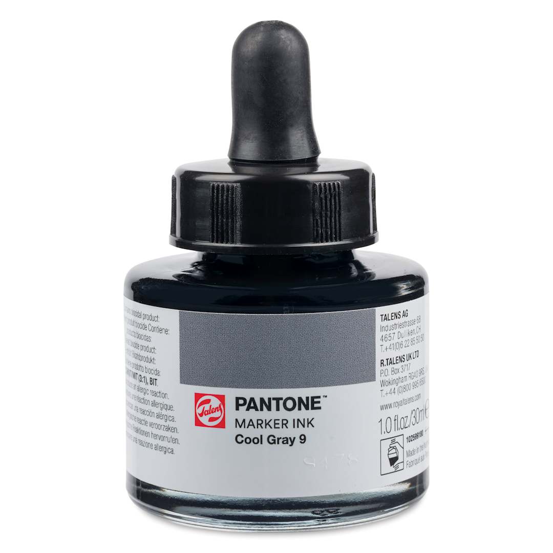 Open in modal - Talens Pantone Marker Ink Refill - Cool Gray 9, 30 ml