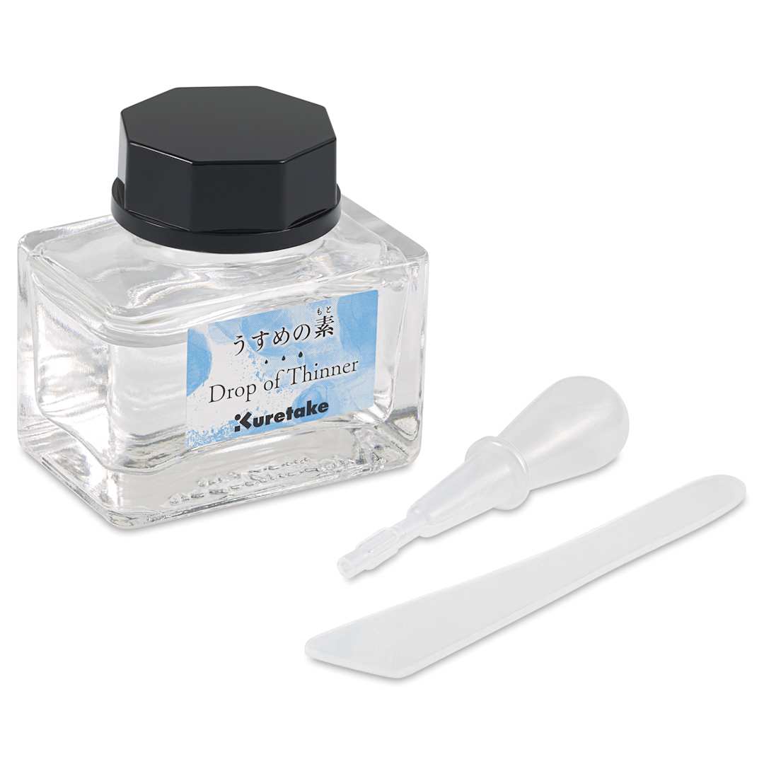 Open in modal - Kuretake Ink-Café Drop of Thinner - 20 ml, bottle with droppers