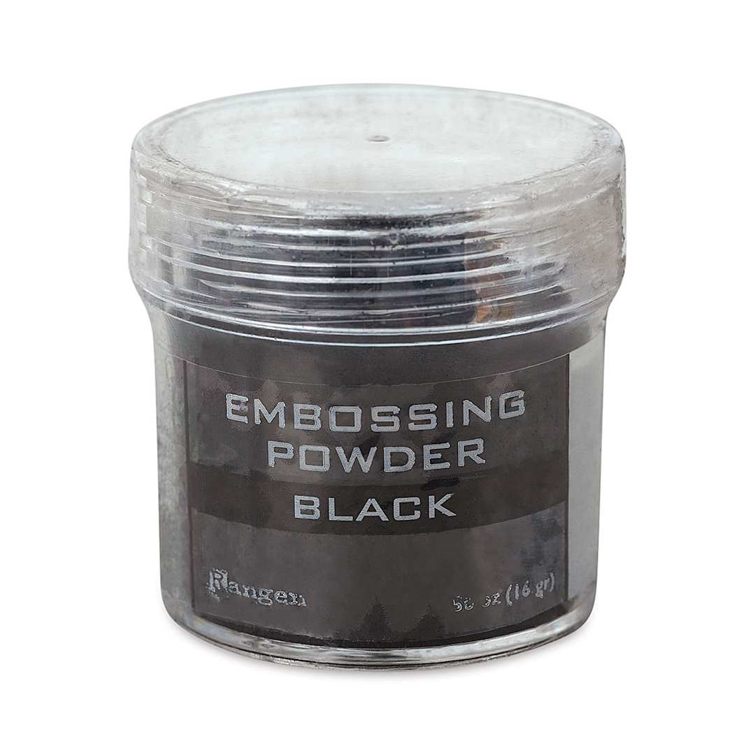 Open in modal - Ranger Embossing Powder  - Black, Fine, 1 oz