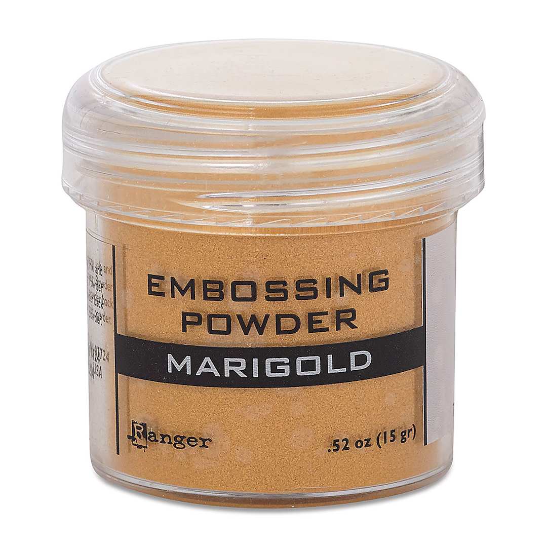 Open in modal - Ranger Embossing Powder - Marigold (Metallic), Fine, 1 oz
