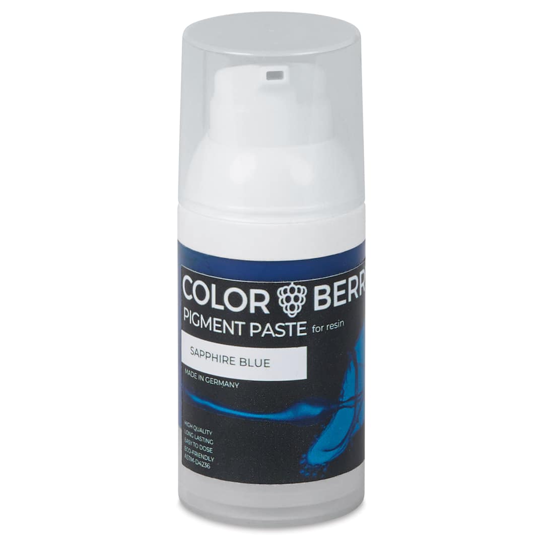 Open in modal - Colorberry Resin Pigment Paste -Sapphire Blue, 30 ml, Bottle