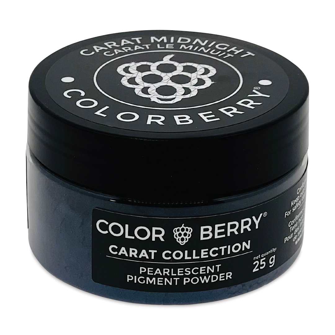 Open in modal - Colorberry Carat Collection Dry Resin Pigment - Midnight, 25 g, Jar