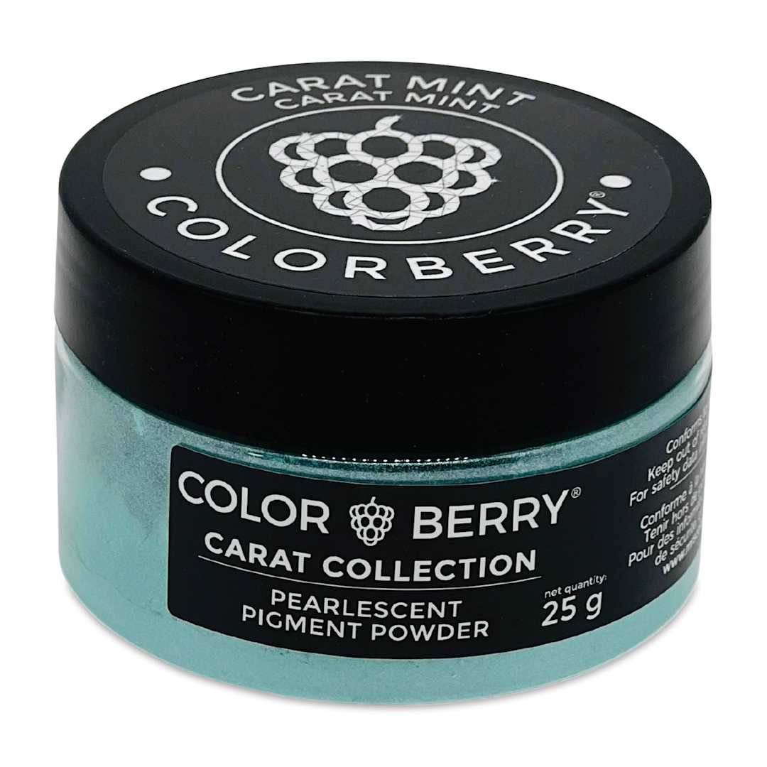 Open in modal - Colorberry Carat Collection Dry Resin Pigment - Mint, 25 g, Jar