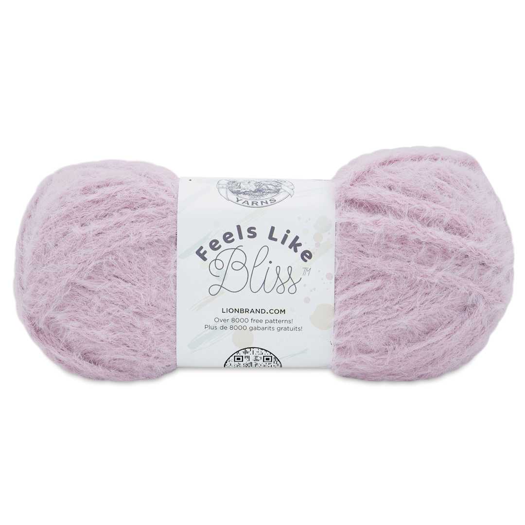 Open in modal - Lion Brand Feels Like Bliss Yarn - Lavender
