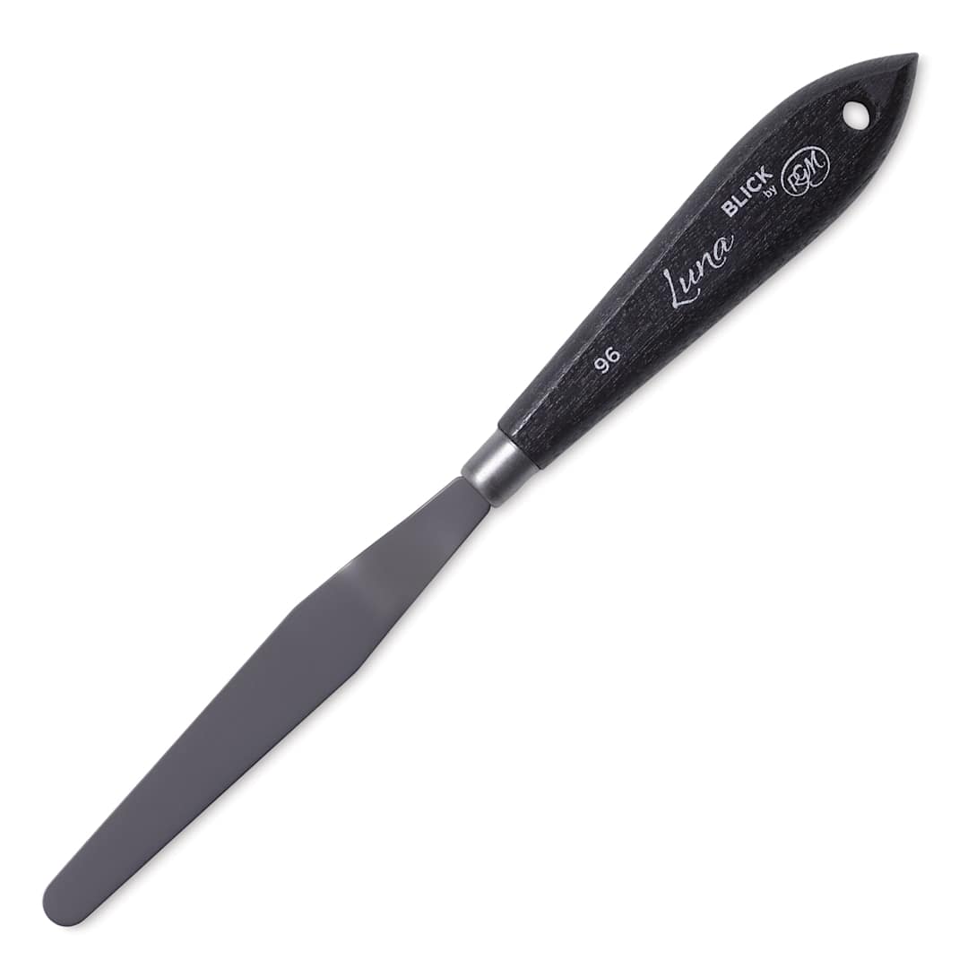 Open in modal - Blick Luna Palette Knife by RGM - 96, Large Round Spatula full view