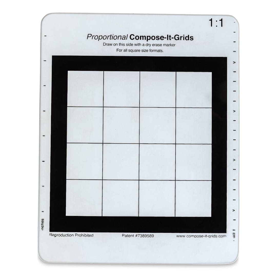 Open in modal - Compose It Grid - 8" x 10", Single Grid, 1:1