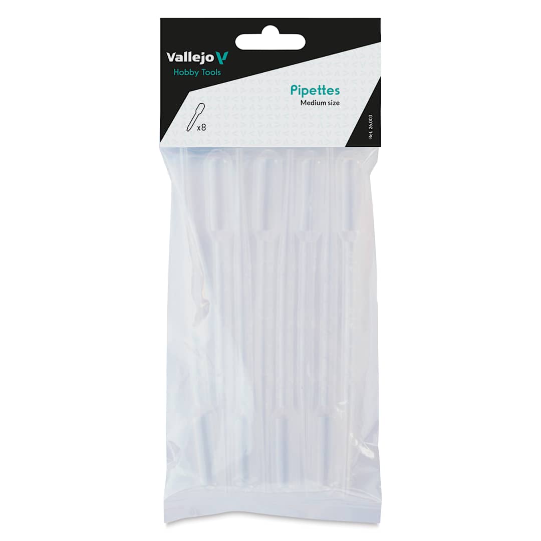 Open in modal - Vallejo Pipettes - Pkg of 8, Medium, 3 ml