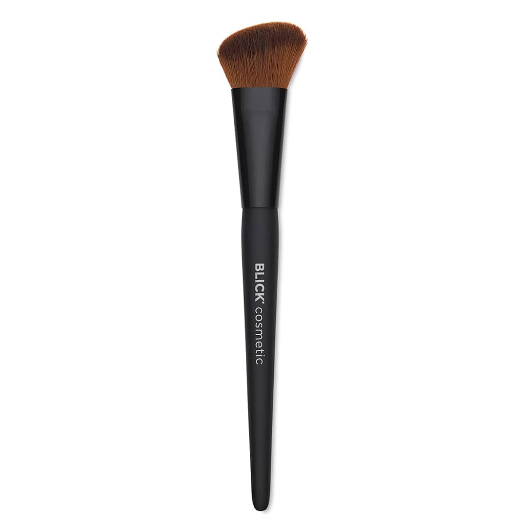 Open in modal - Blick Cosmetic Brushes - Angled Precision Contour brush upright
