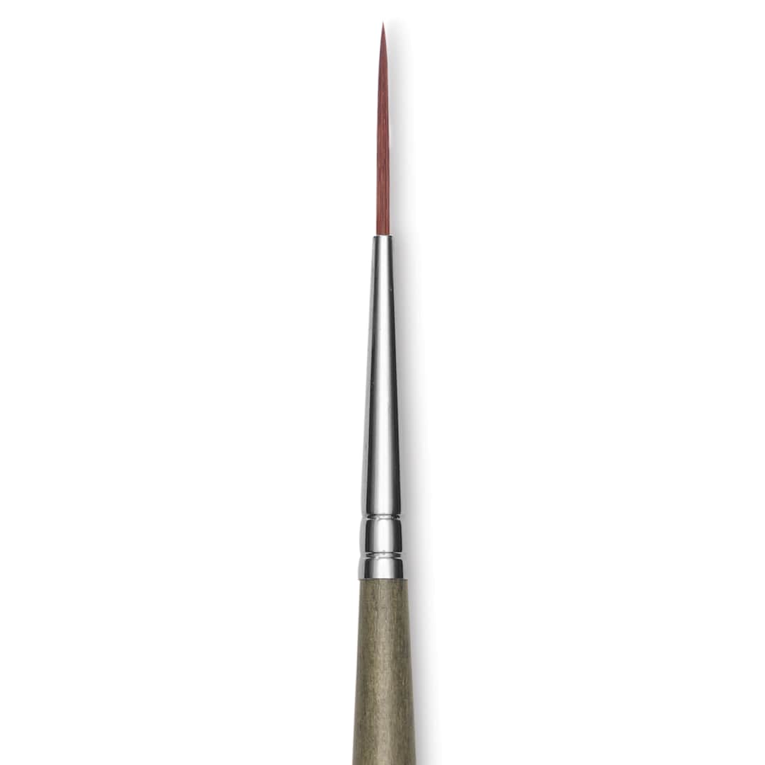 Open in modal - Da Vinci Forte Synthetic Brush - Liner, Short Handle, Size 1, close-up