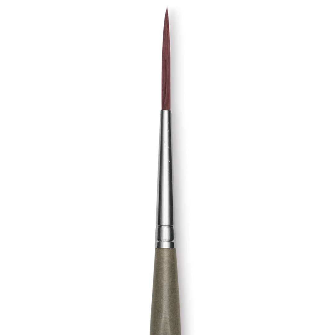 Open in modal - Da Vinci Forte Synthetic Brush - Liner, Short Handle, Size 6, close-up