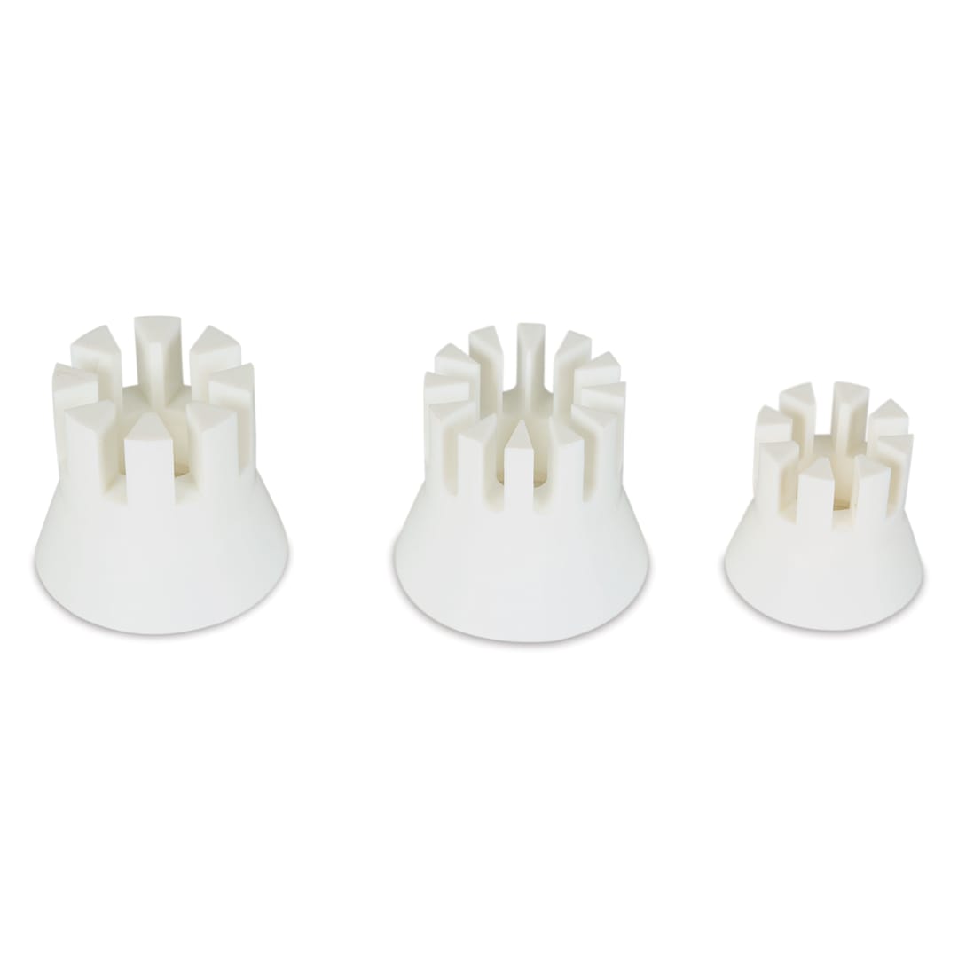 Open in modal - FolkArt Drizzle Slotted Strainer Tools - Set of 3, laid out