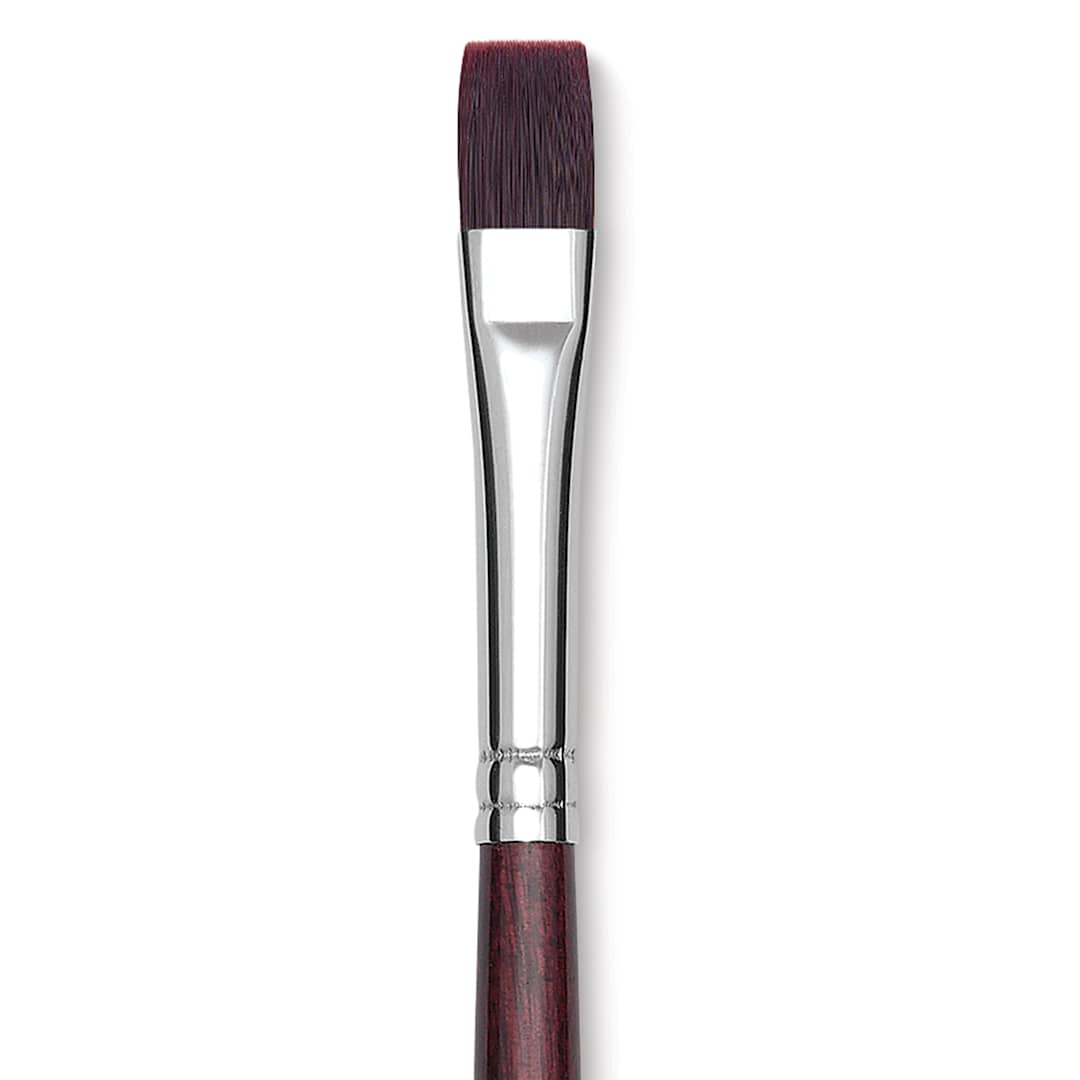 Open in modal - Utrecht Tuscan Synthetic Bright - Size 4, Long Handle