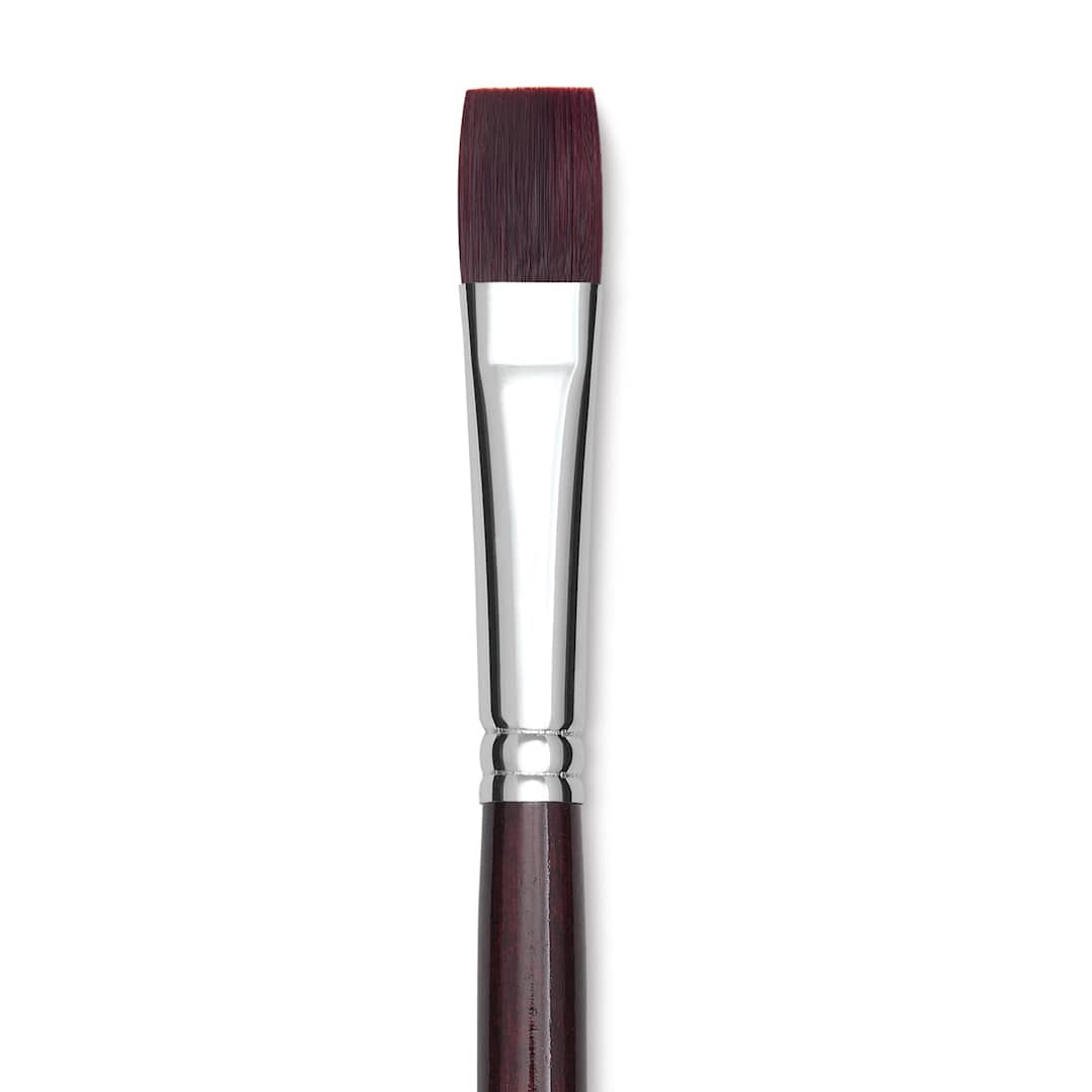 Open in modal - Utrecht Tuscan Synthetic Bright - Size 8, Long Handle