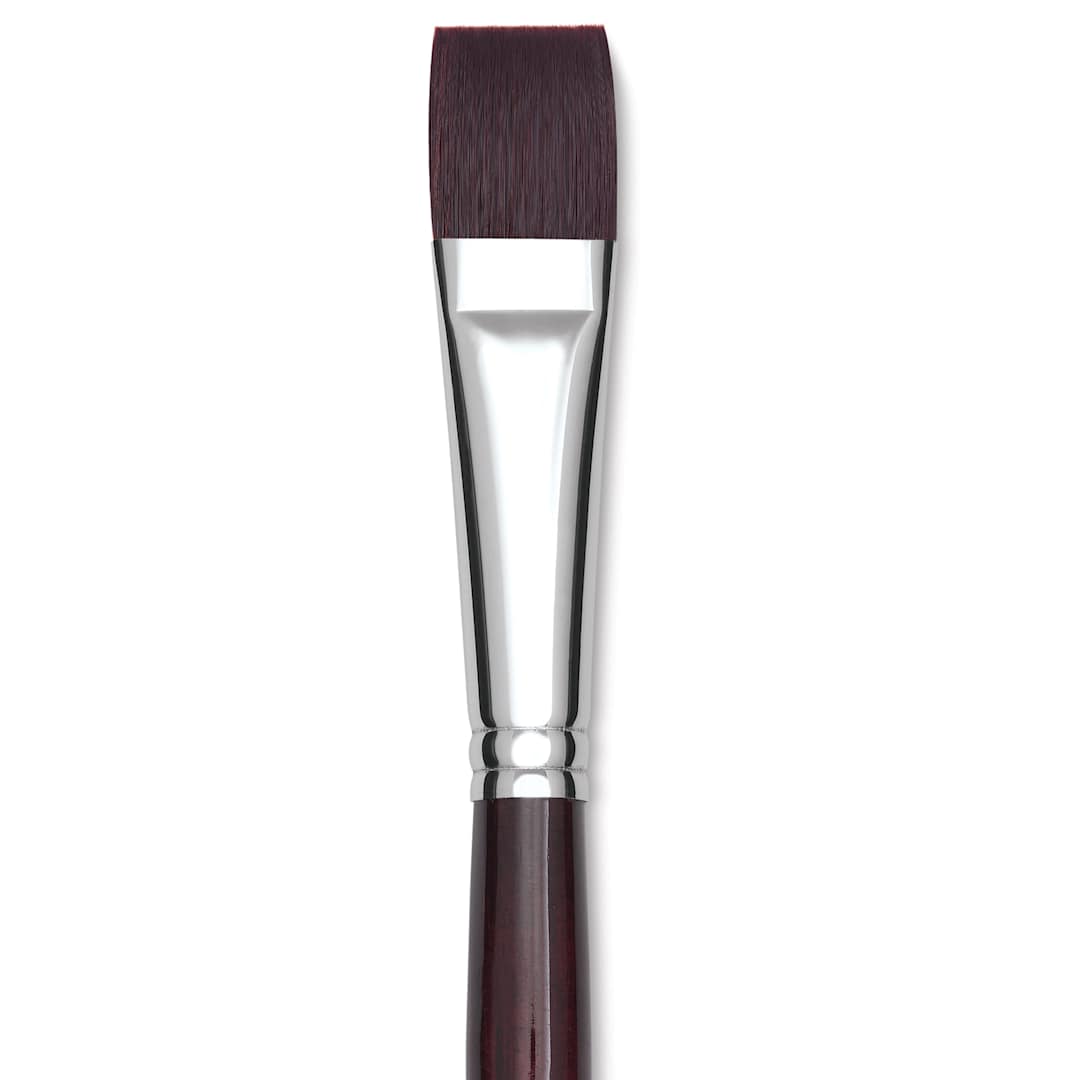 Open in modal - Utrecht Tuscan Synthetic Bright - Size 12, Long Handle
