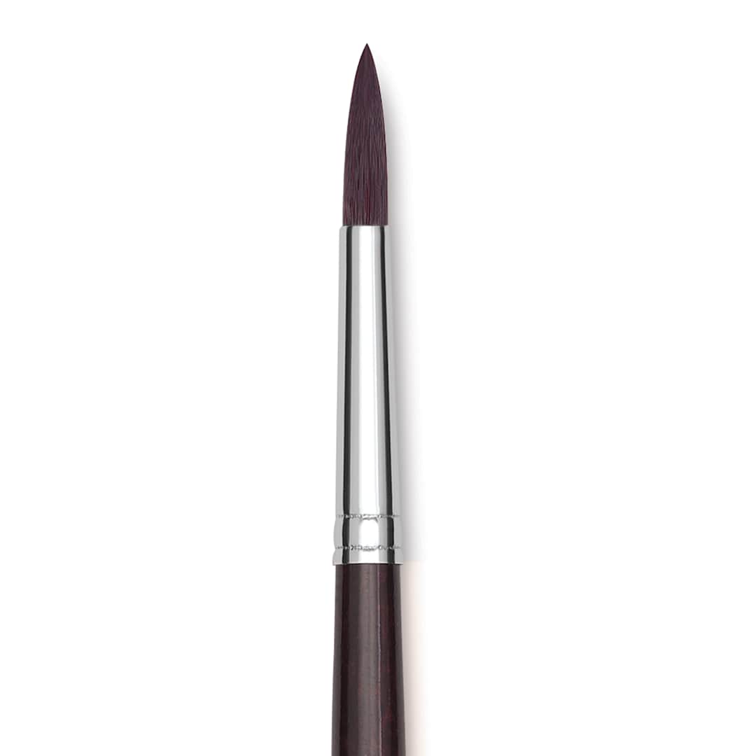 Open in modal - Utrecht Tuscan Synthetic Round - Size 4, Long Handle