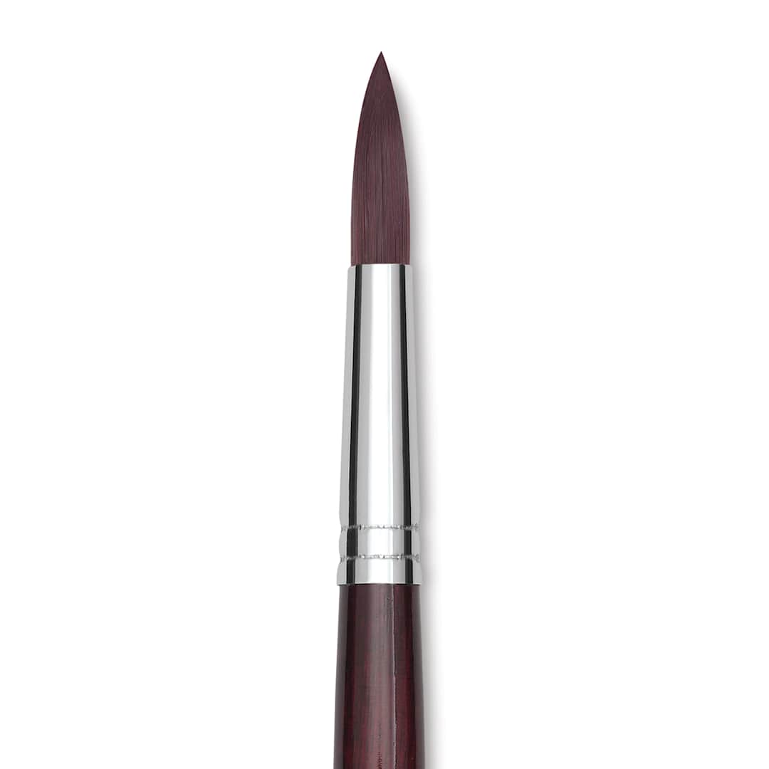Open in modal - Utrecht Tuscan Synthetic Round - Size 8, Long Handle