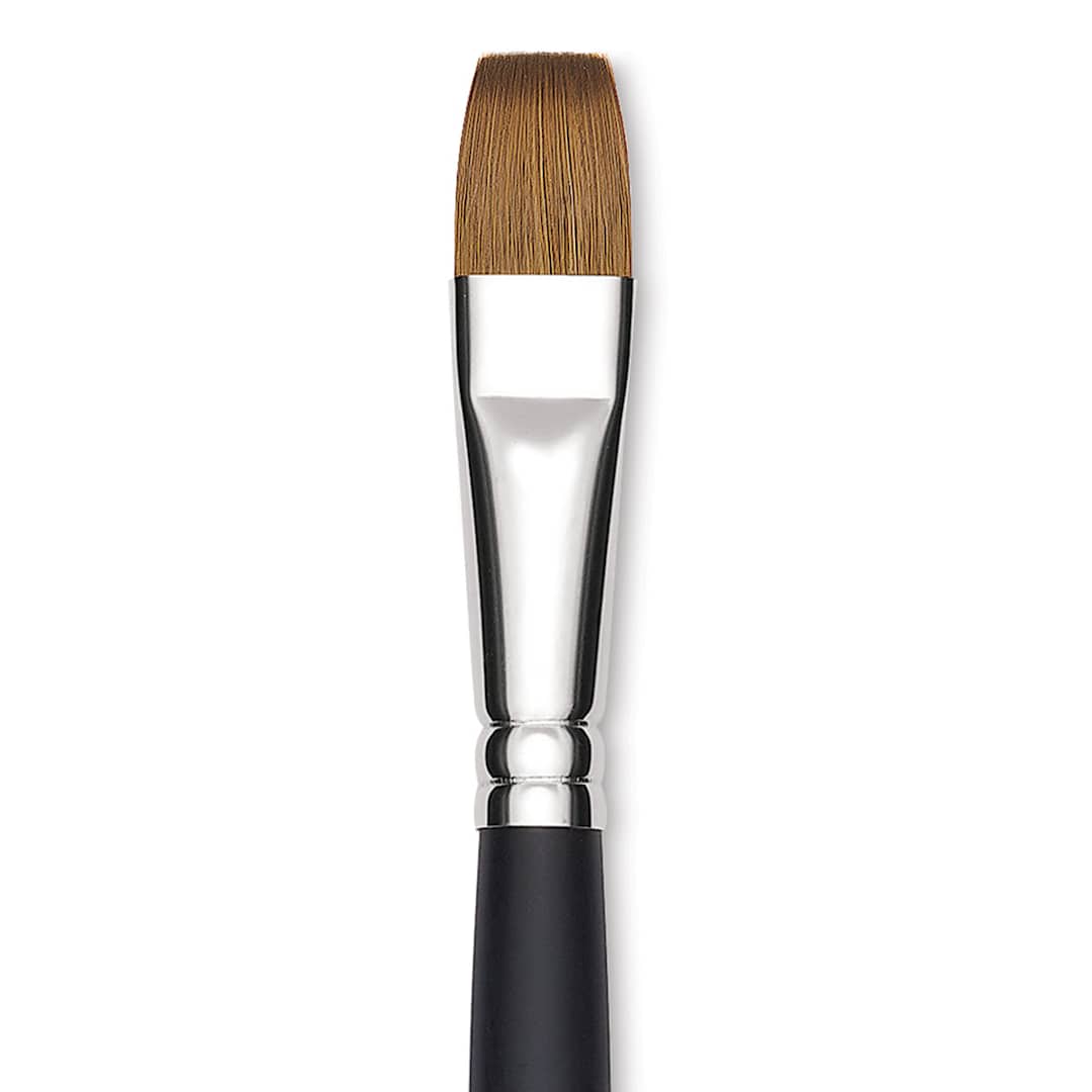 Open in modal - Blick Masterstroke Finest Red Sable Brush - Bright, Size 16, Long Handle close-up