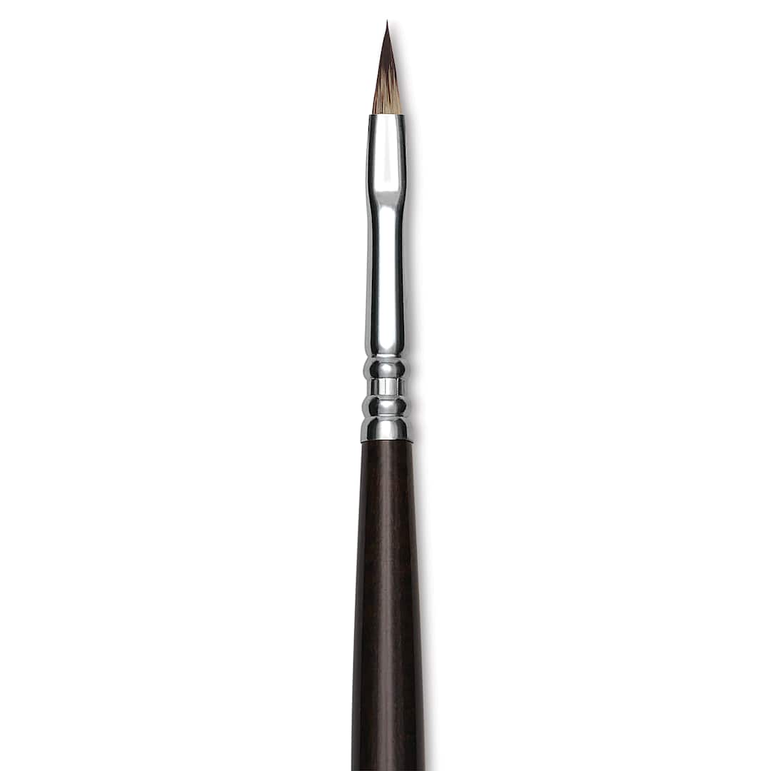 Open in modal - Escoda Vintage Synthetic Brush - Filbert, Long  Handle, Size 2