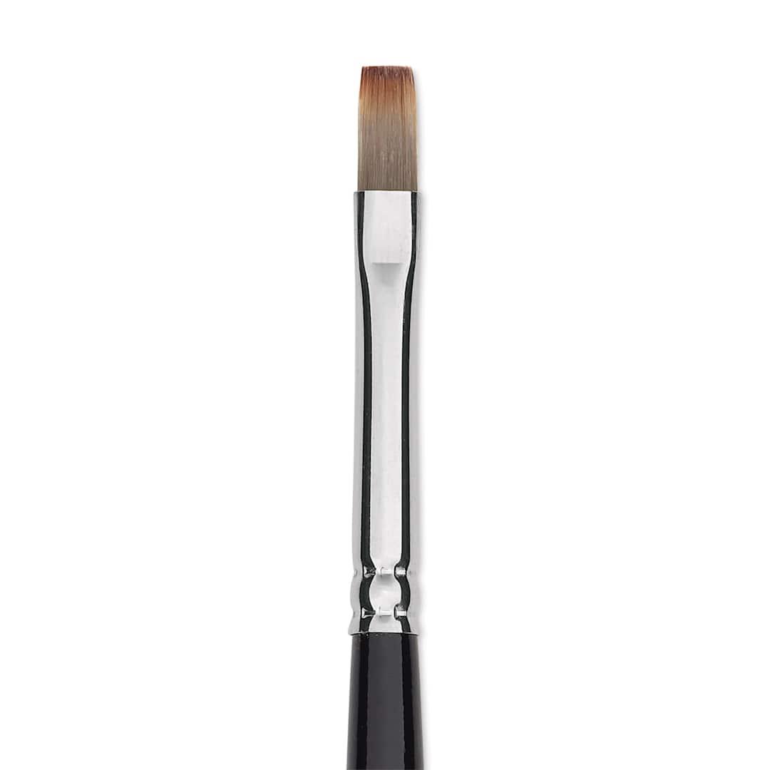 Open in modal - Trekell Spectrum Brush - Bright, Long Handle, Size 4, close up